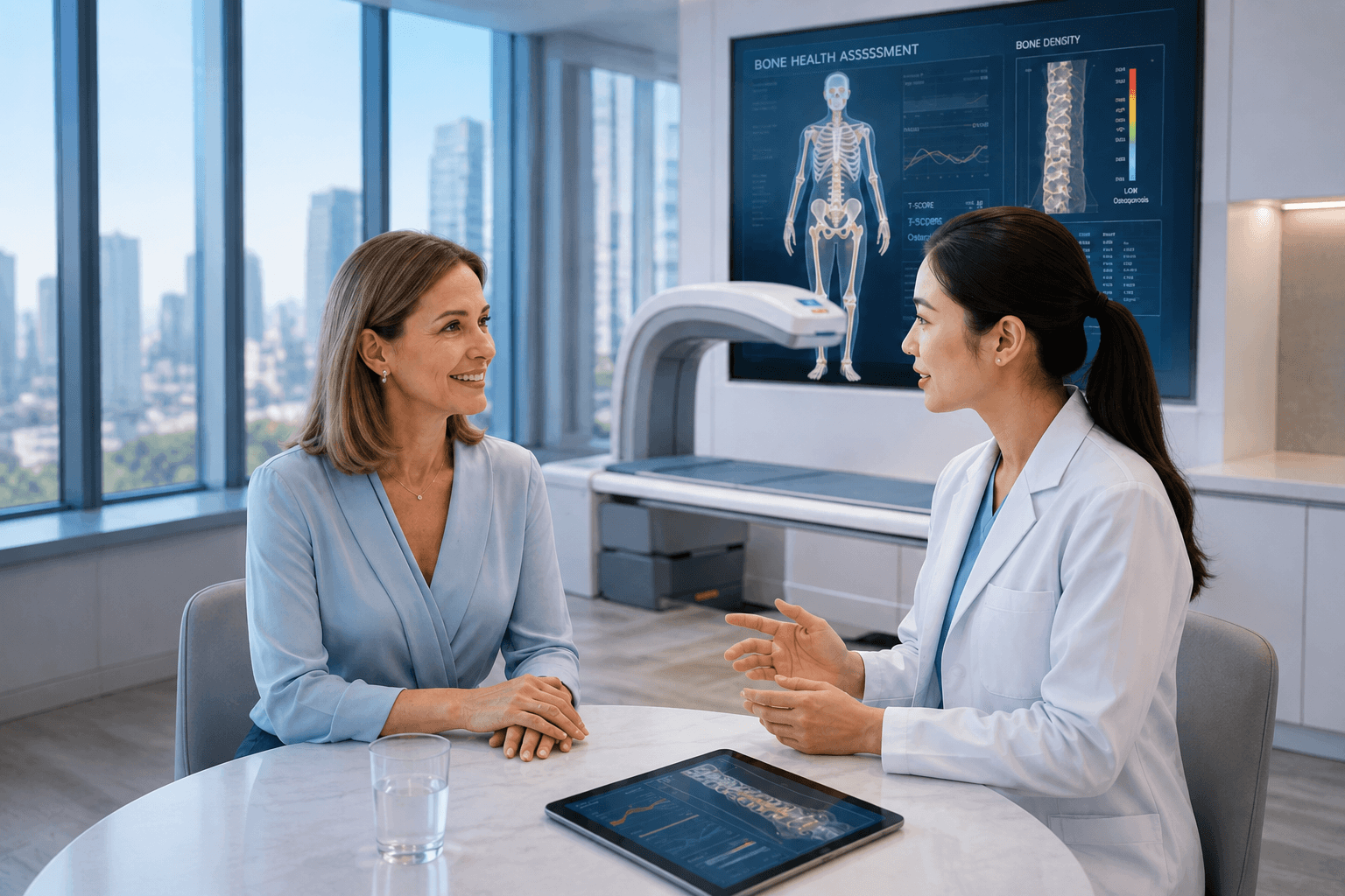 Illustrative scene for Bone Health Assessment