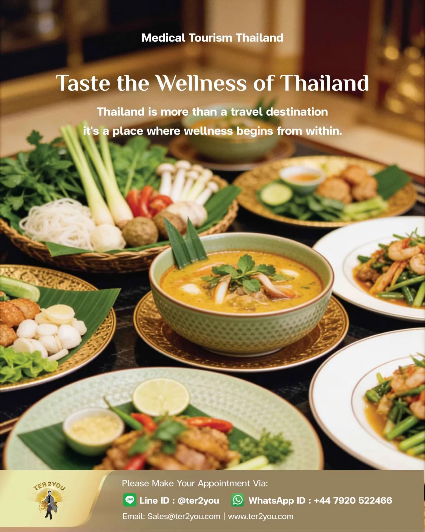 A Taste of Thailand — supplied brochure