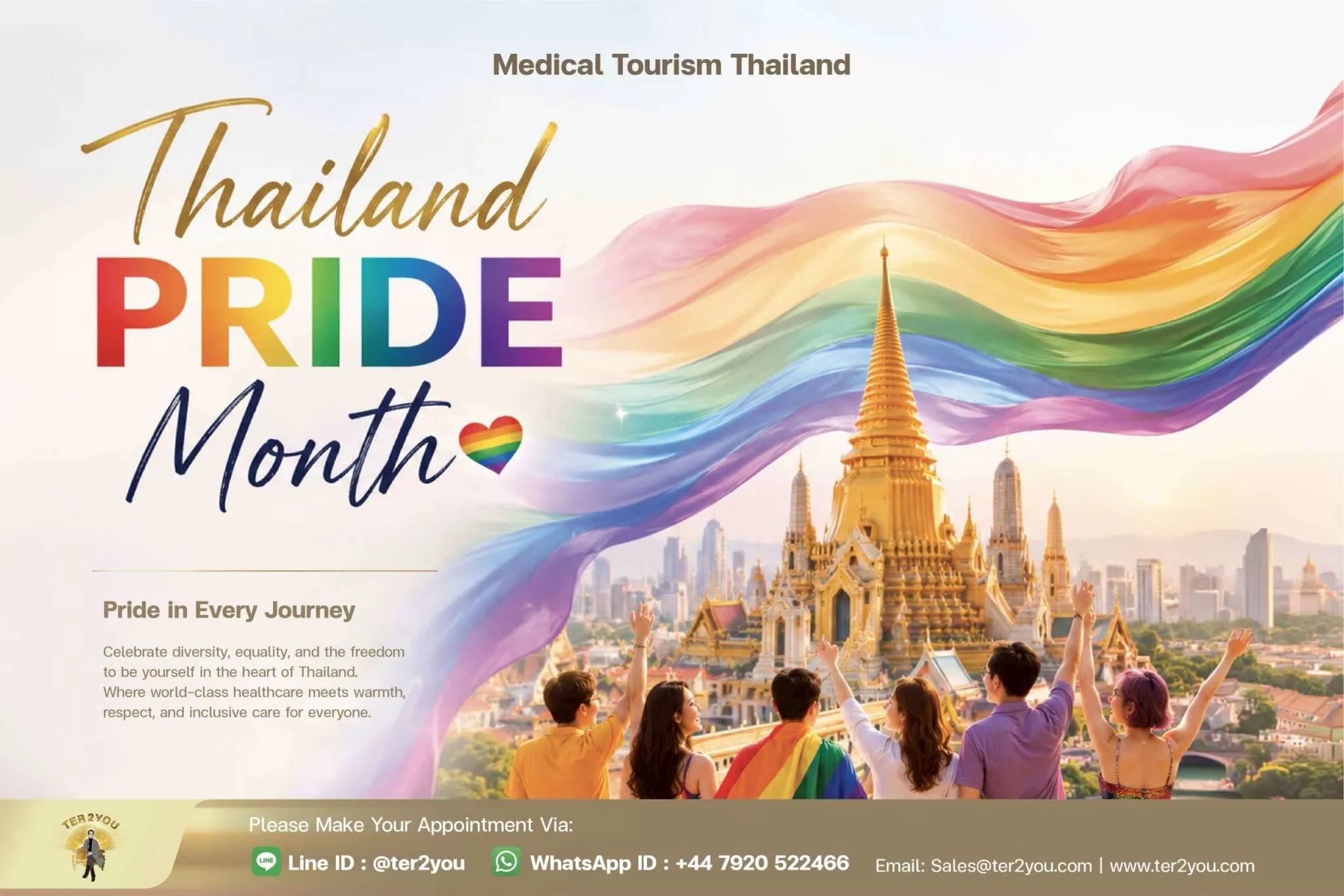 Pride in Thailand — supplied brochure