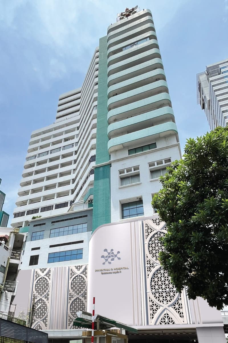 Exterior of Phyathai 2 Hospital
