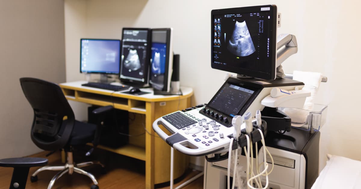 Ultrasound room at Phyathai 2